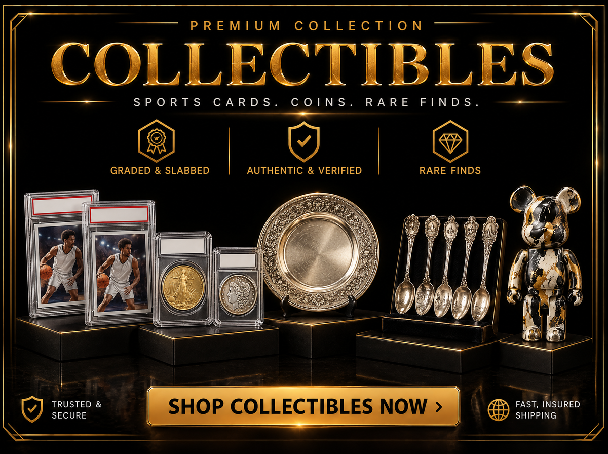 Collectibles & Sports Cards collection at DD Pawn Loans — graded cards, coins and rare finds