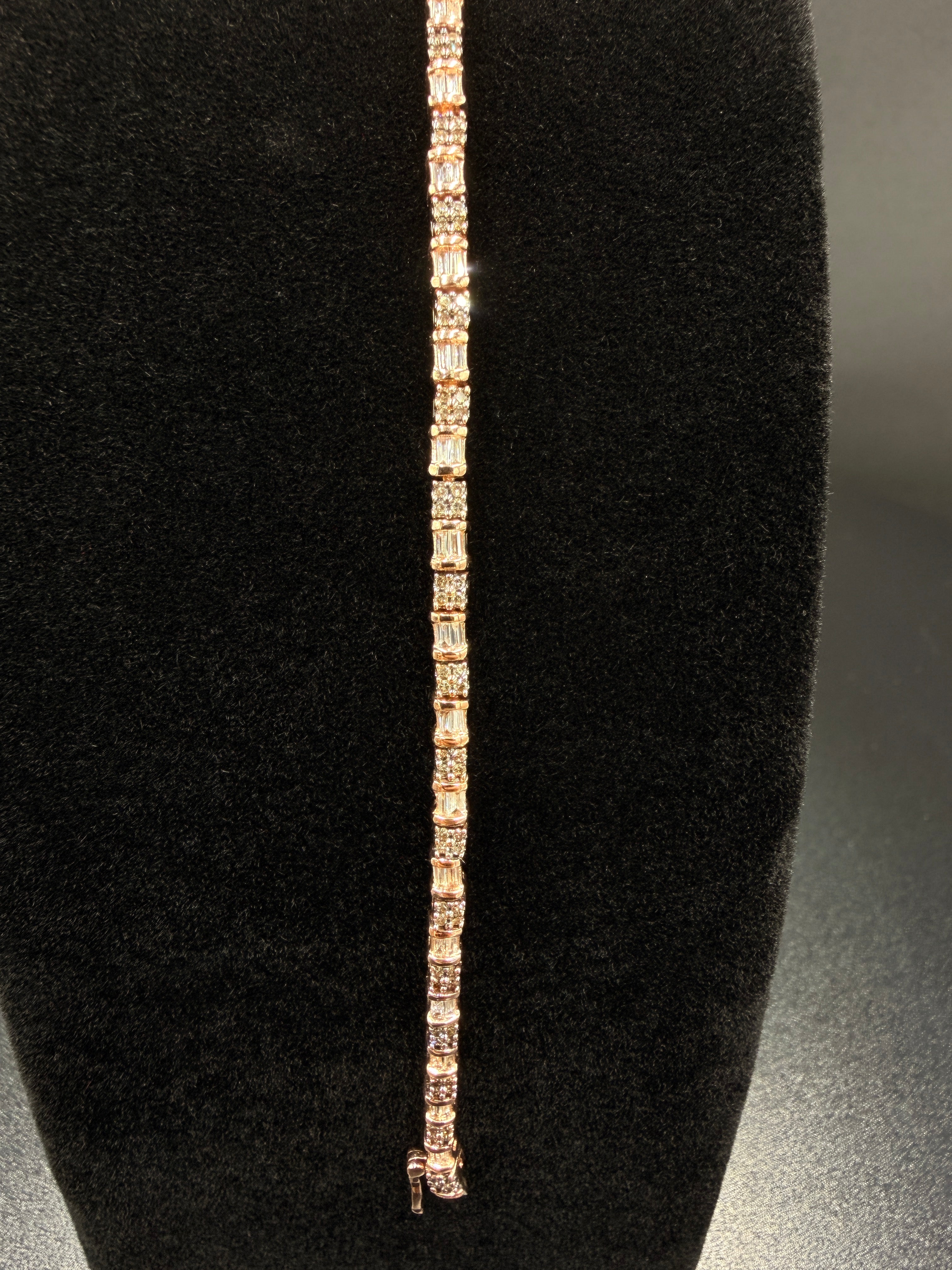 10K Gold Diamond Tennis Bracelet – 9g, 7.5” | DD Pawn Loans