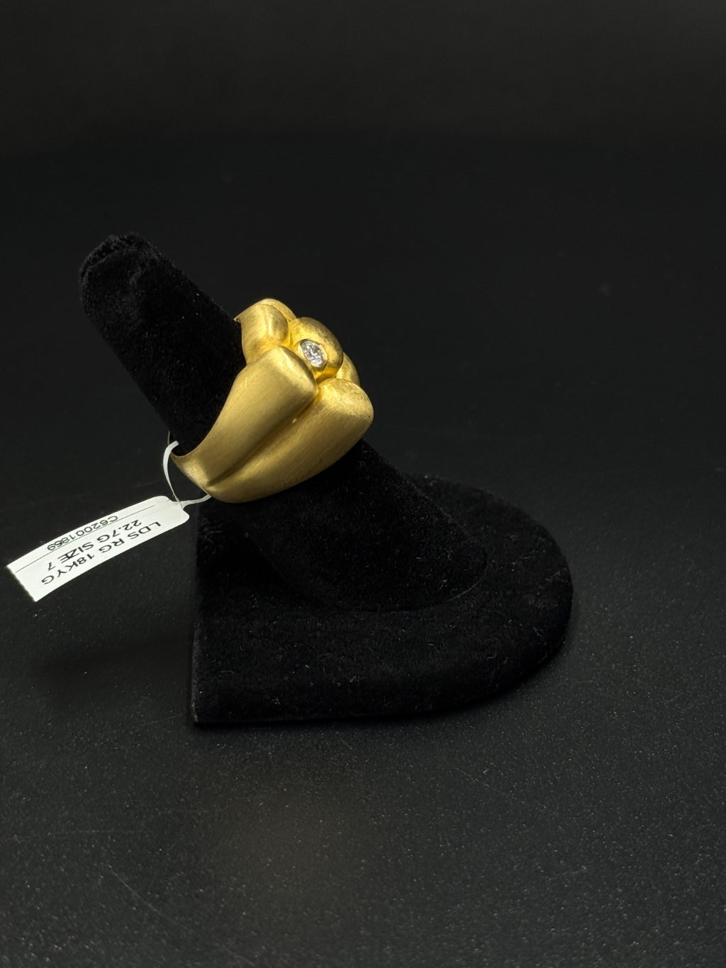 18K Gold Women's Floral Ring – 22.7g, Size 7 | DD Pawn Loans
