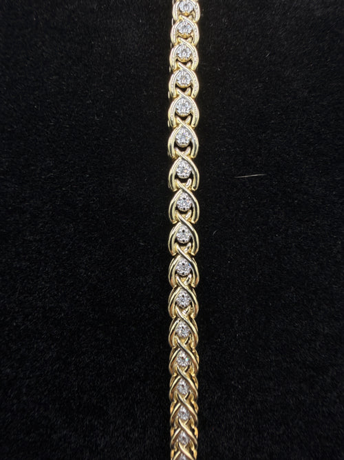 10K Gold Link Bracelet – 8.9g, 7.5” | DD Pawn Loans