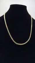 10K Gold Hollow Franco Link Chain 17.1 Grams 24 Inch 3.5mm