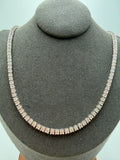 10K White Gold Diamond Tennis Chain – 20” | DD Pawn Loans