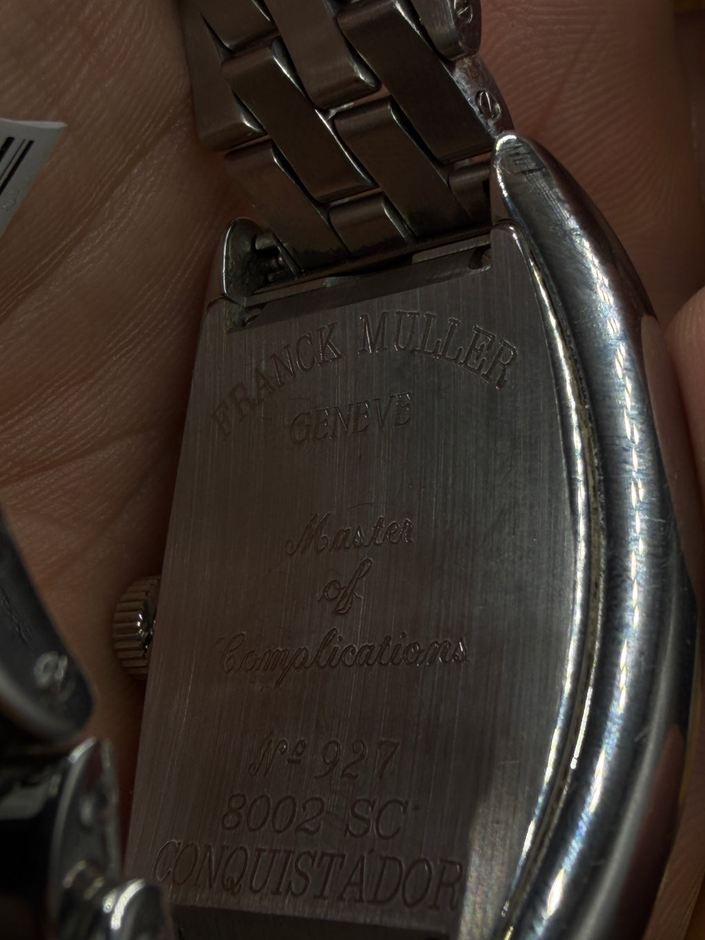 Franck Muller Conquistador Geneve Gold Watch