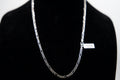 14K White Gold Figaro Chain – 15g, 26” | DD Pawn Loans