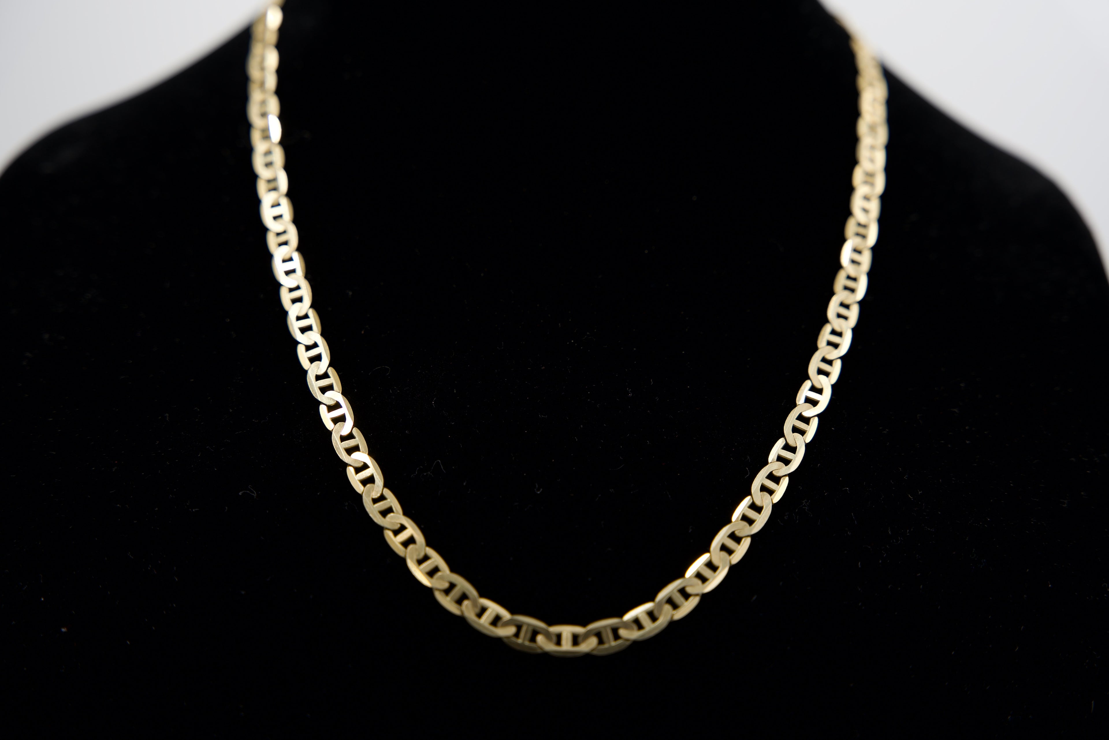14K Solid Mariner Link Chain – 29.7g, 24” | DD Pawn Loans