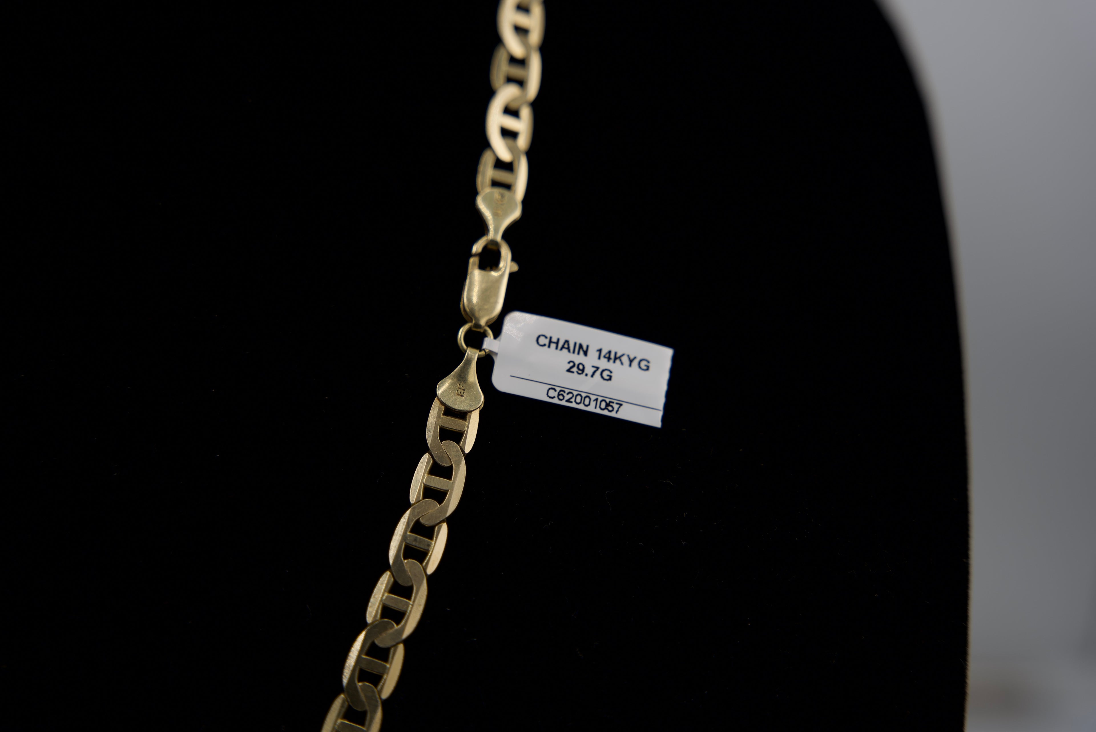 14K Solid Mariner Link Chain – 29.7g, 24” | DD Pawn Loans