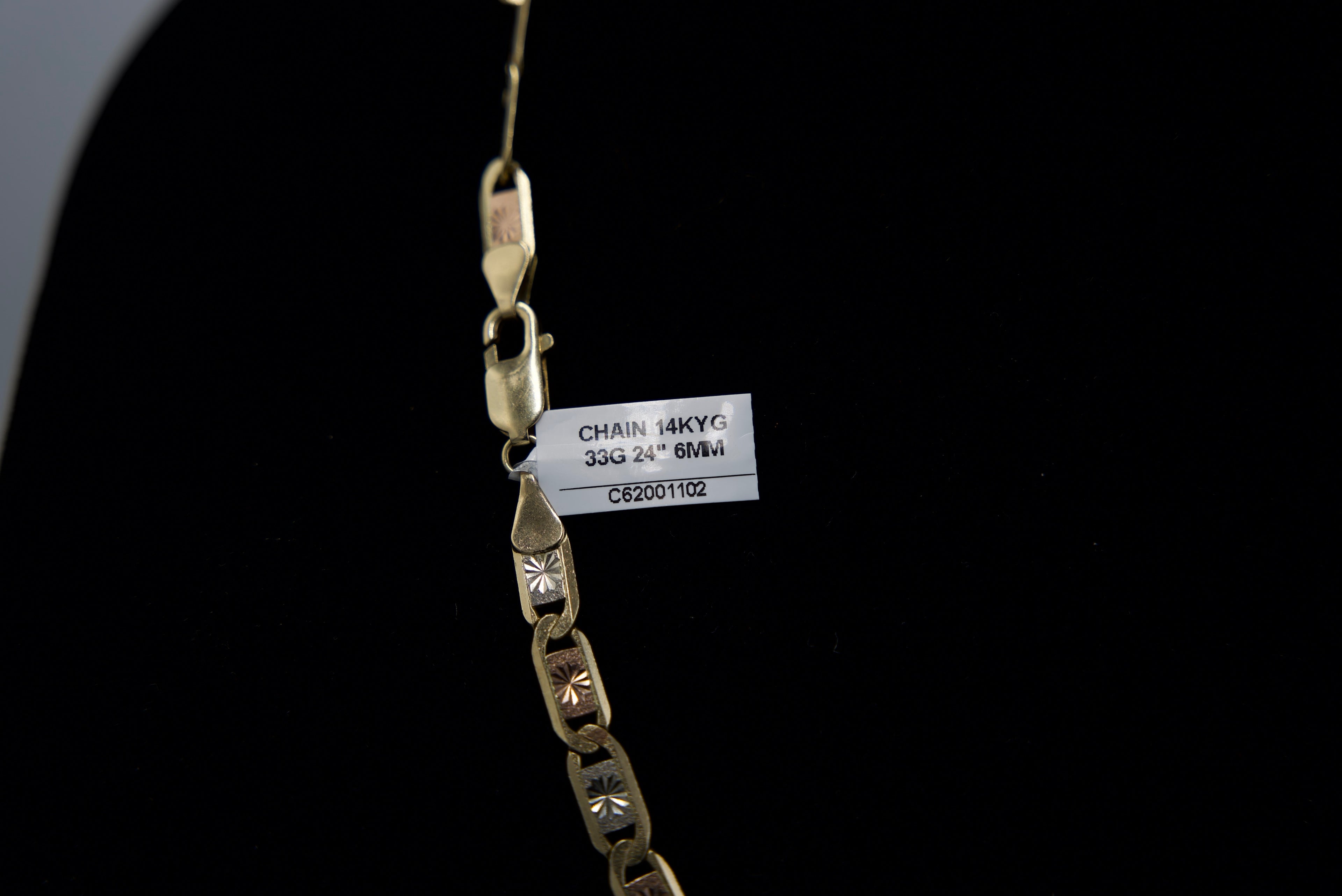 14K Gold Mariner Chain – 33g, 24” 6mm | DD Pawn Loans