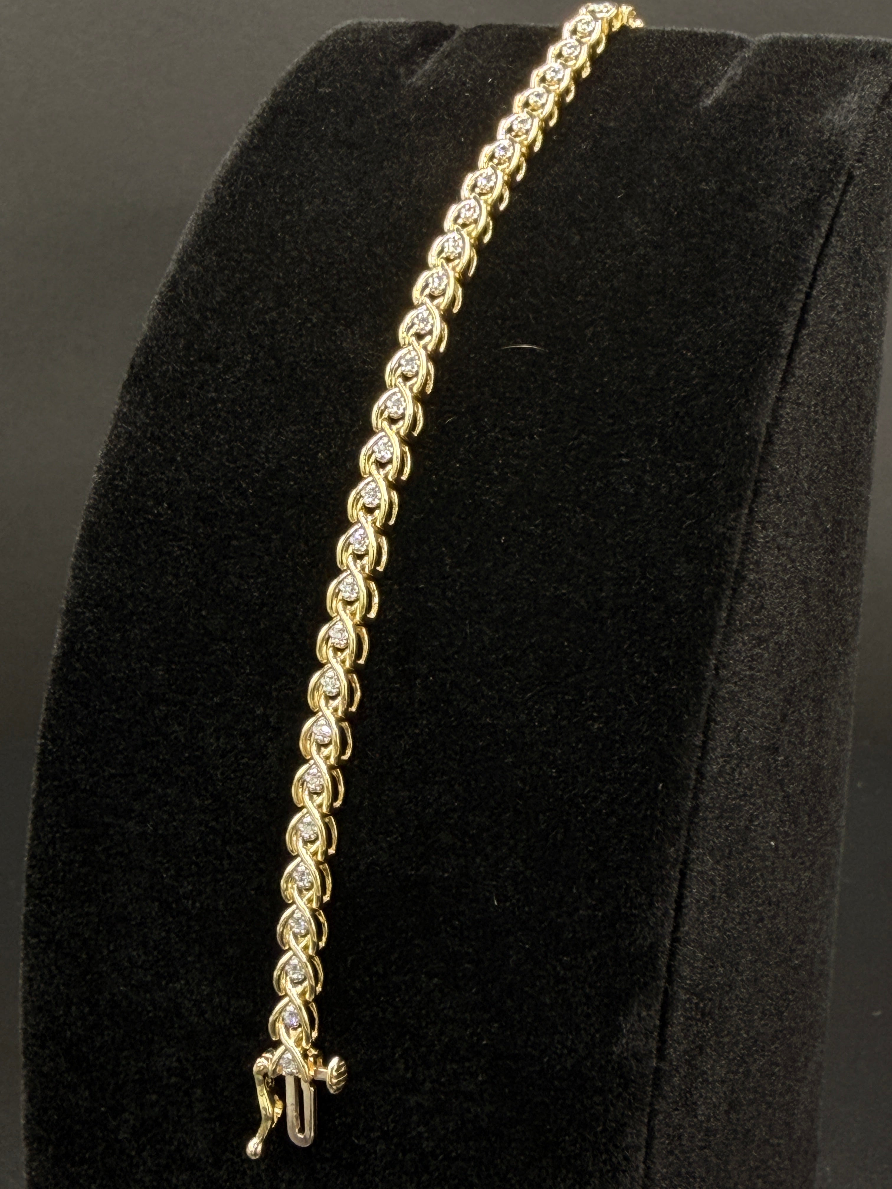 10K Gold Link Bracelet – 8.9g, 7.5” | DD Pawn Loans