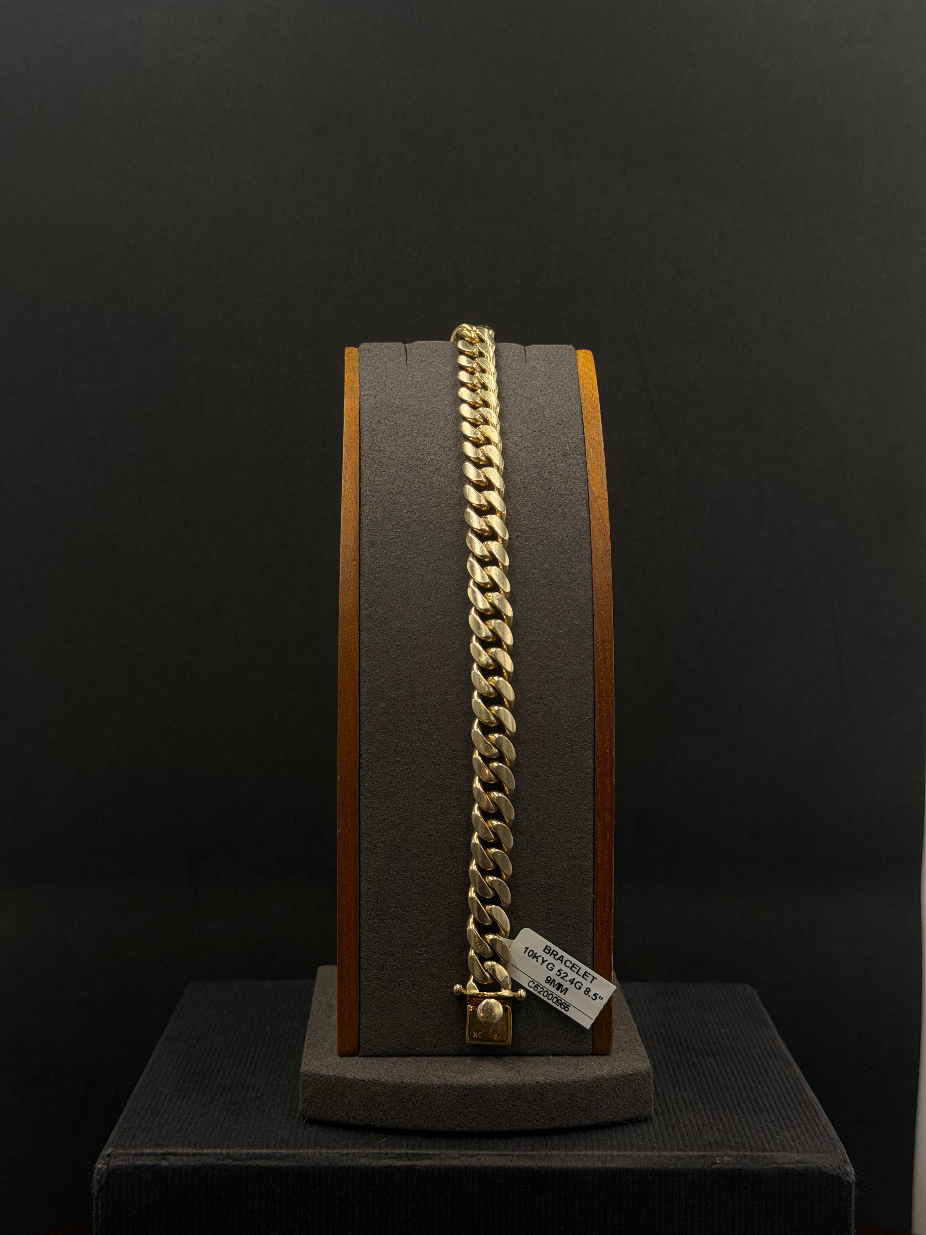 10K Hollow Miami Cuban Bracelet – 52.4g | DD Pawn Loans