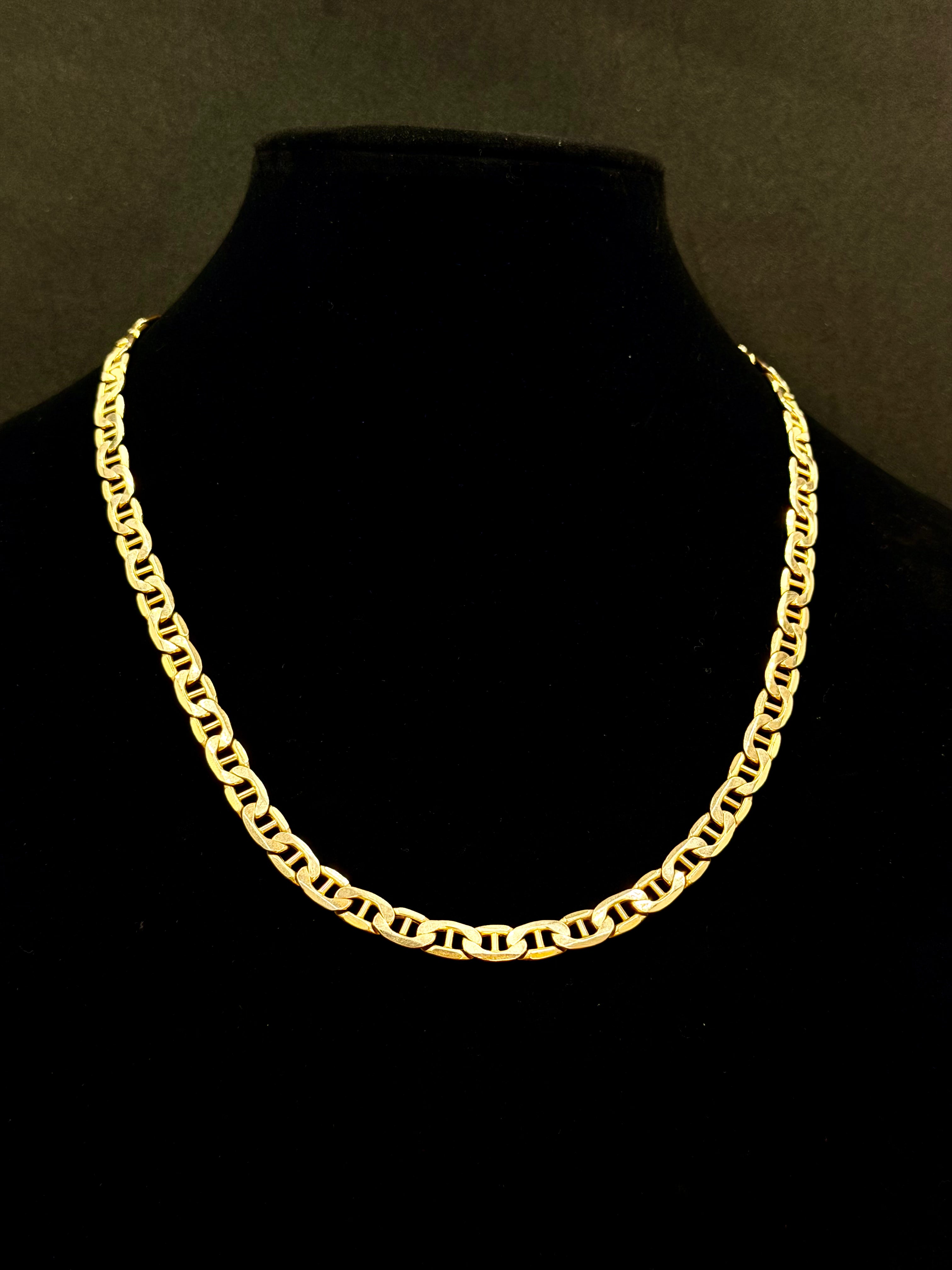 10K Gold Mariner Chain – 17.2g, 22” | DD Pawn Loans