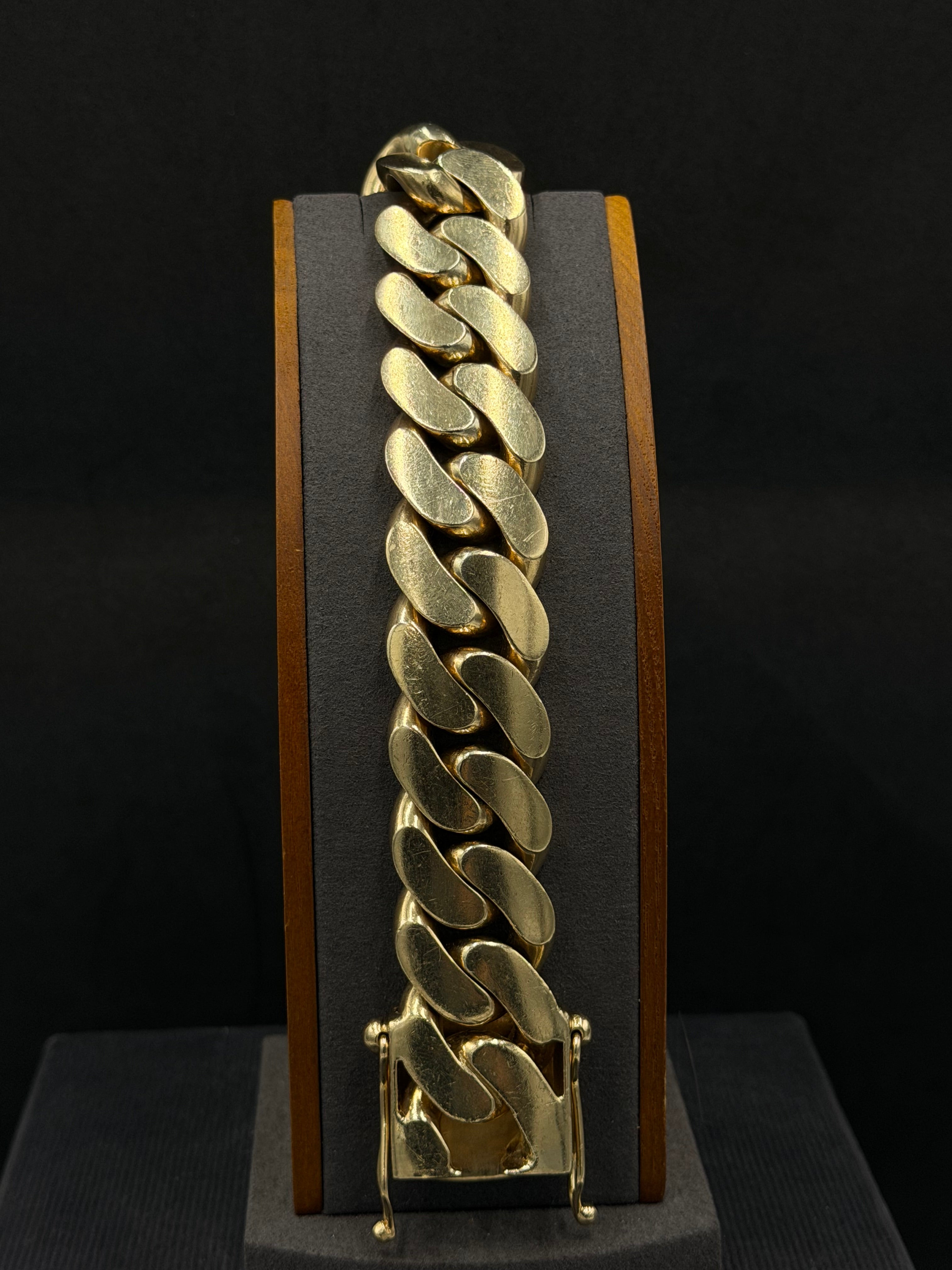 Massive 316g 10K Gold Cuban Bracelet – 24mm | DD Pawn Loans