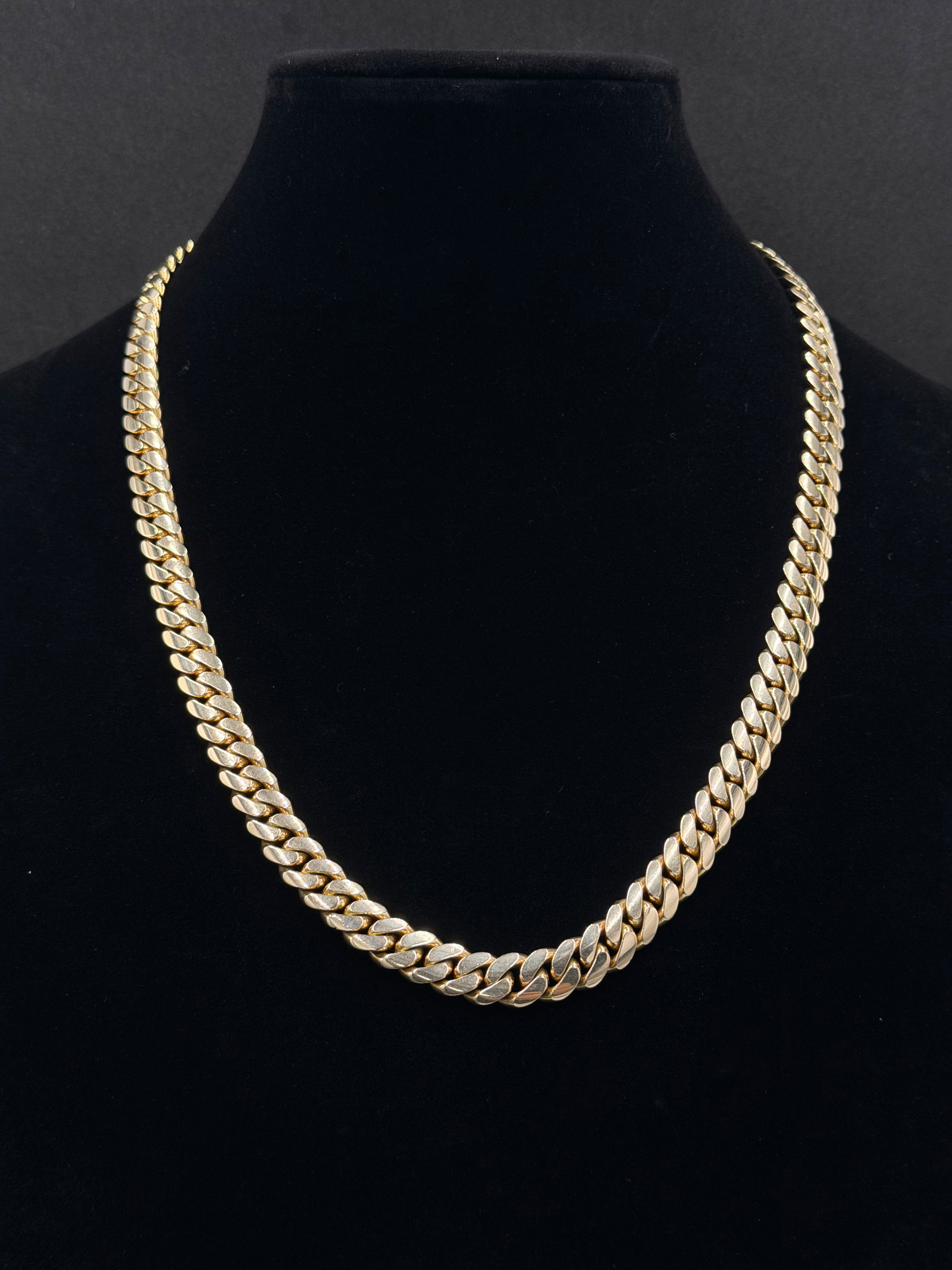 154g 10K Cuban Link Chain – 24” 9.5mm | DD Pawn Loans