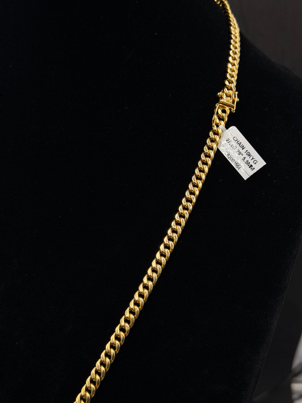 10K Miami Cuban Chain – 27.1g, 29” | DD Pawn Loans