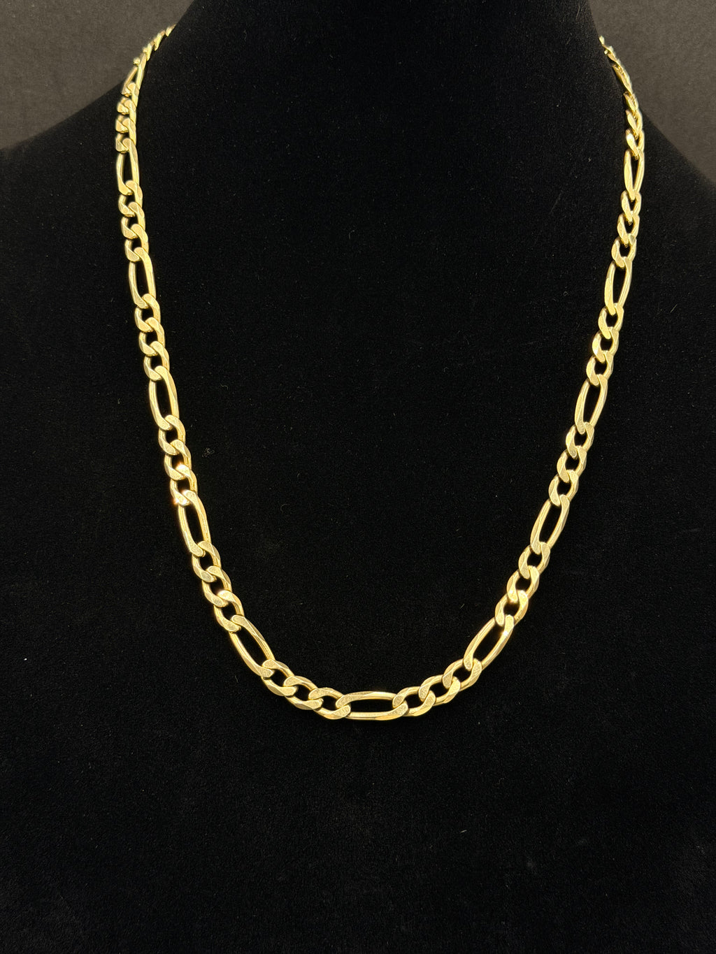 51g 14K Gold Figaro Chain – 22” 6.5mm | DD Pawn Loans