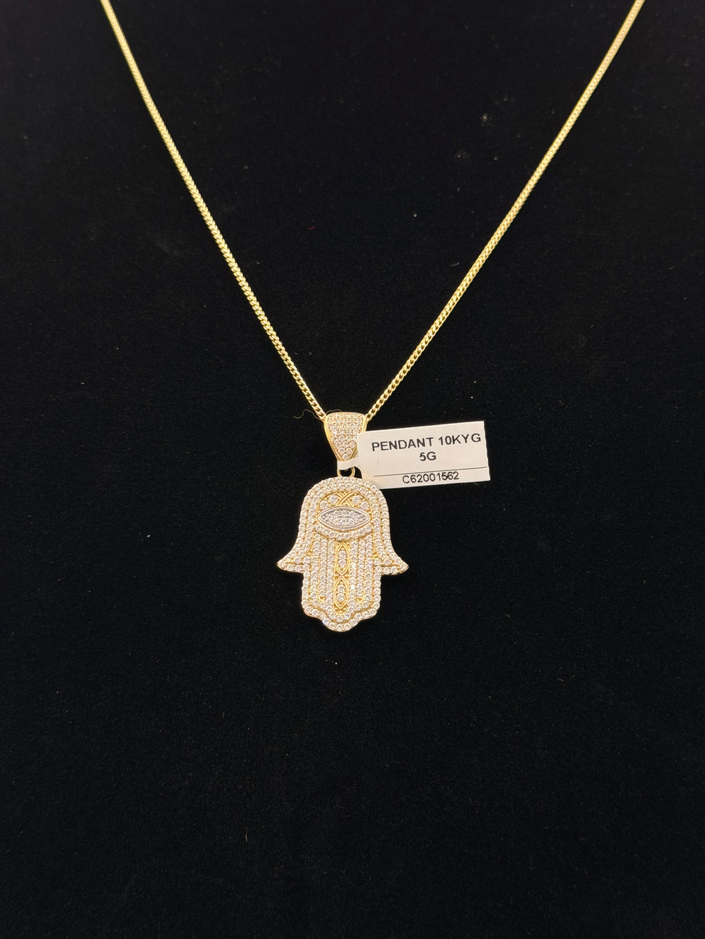 10K Diamond Hamsa Pendant – 5.0g | DD Pawn Loans