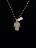 10K Diamond Hamsa Pendant – 8.8g | DD Pawn Loans