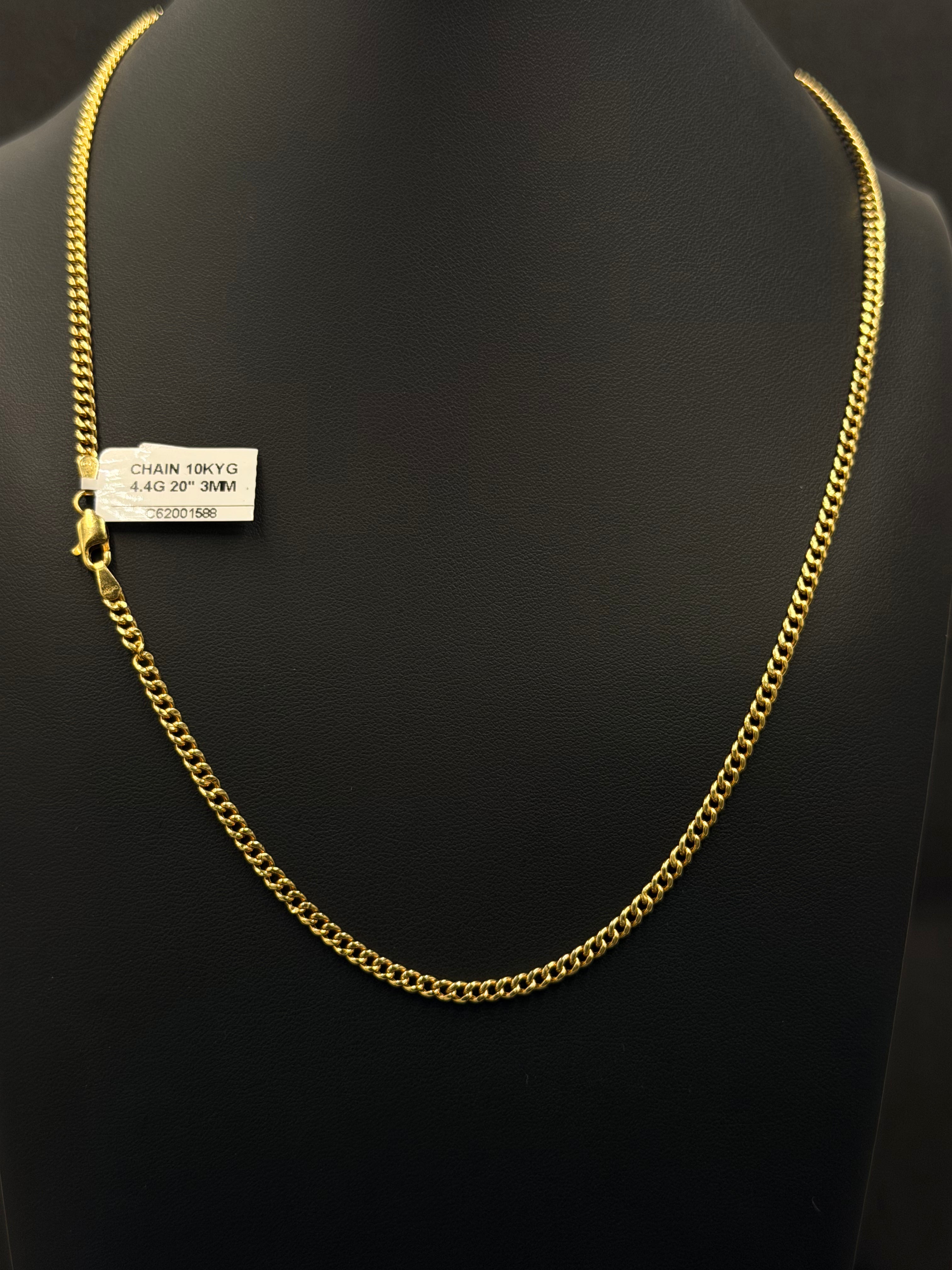 10K Cuban Link Chain – 4.4g, 20” 3mm | DD Pawn Loans