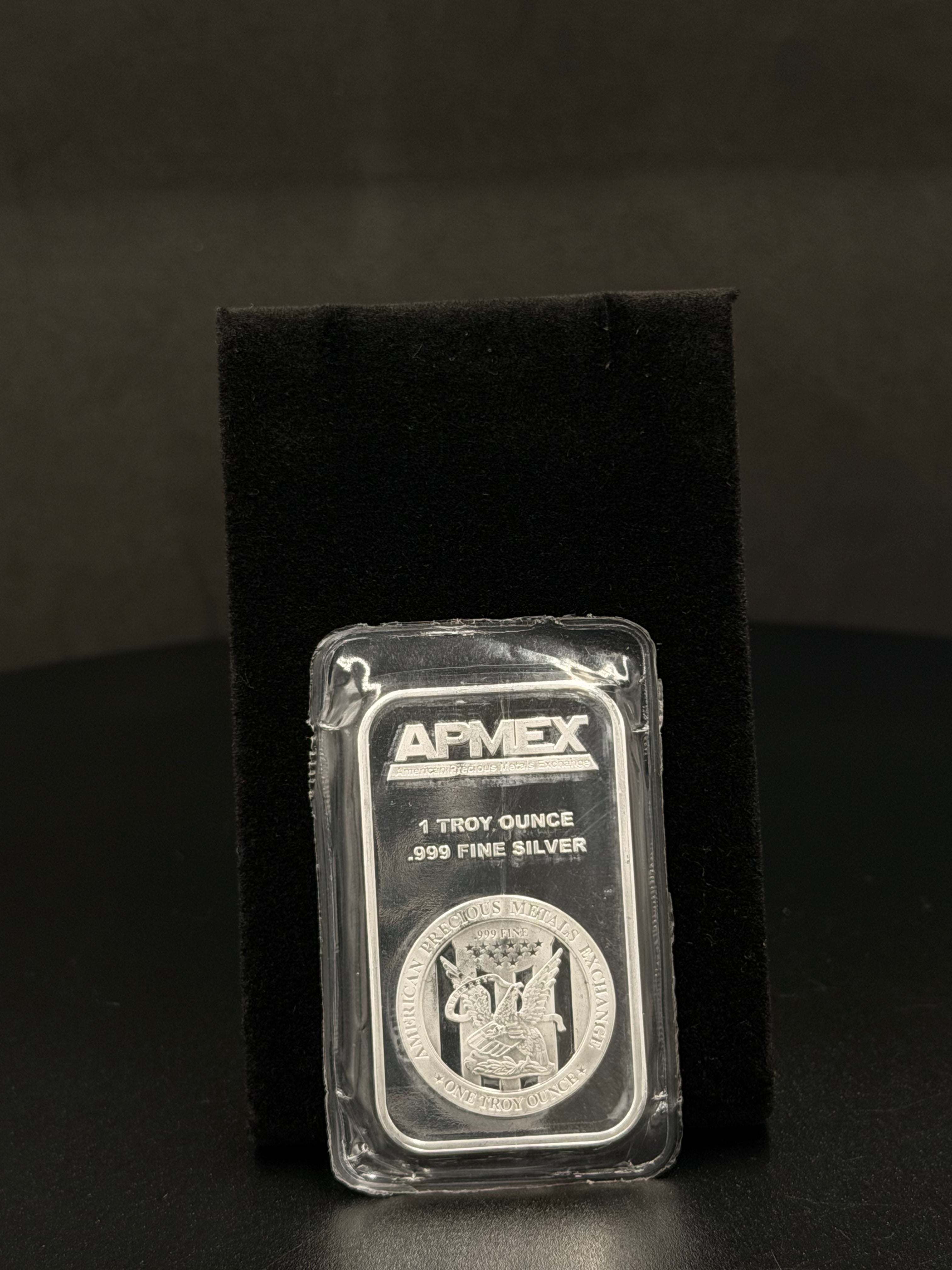APMEX 1 oz Silver Bar – .999 Fine | DD Pawn Loans