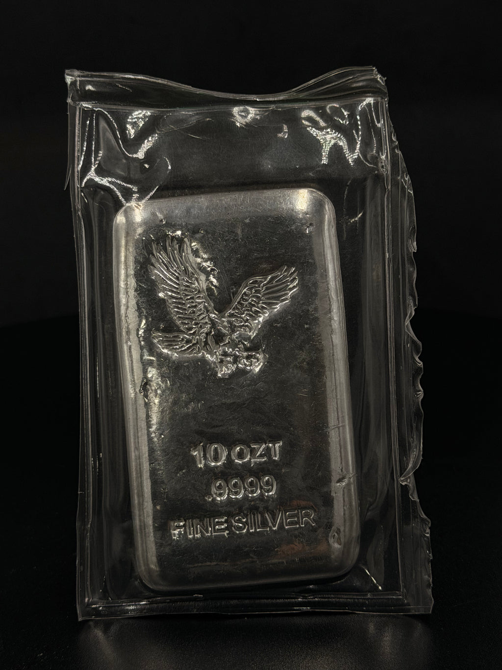 10 oz Silver Bar – .9999 Fine Eagle Design | DD Pawn Loans