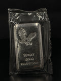 10 oz Silver Bar – .9999 Fine Eagle Design | DD Pawn Loans