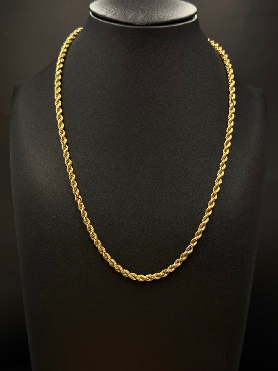 10K Rope Chain – 22.7g, 18” 3.5mm | DD Pawn Loans