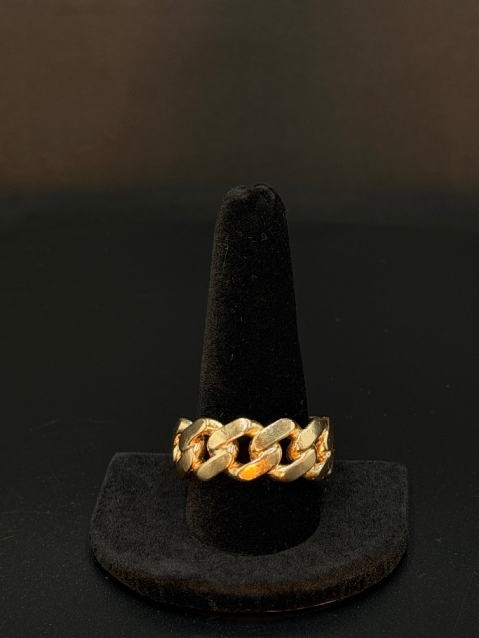 10K Cuban Link Ring – 16.2g, Size 12 | DD Pawn Loans