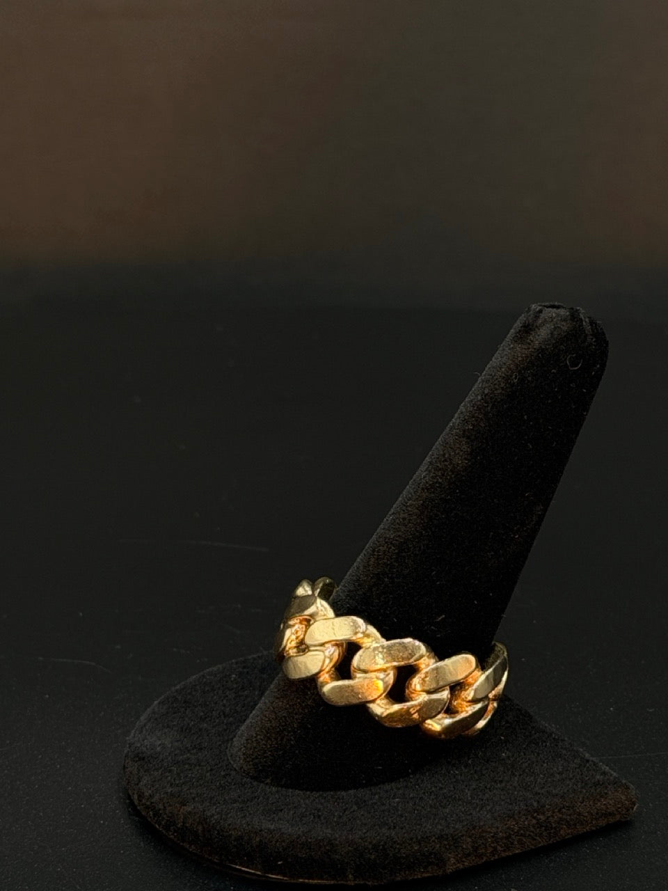 10K Cuban Link Ring – 16.2g, Size 12 | DD Pawn Loans