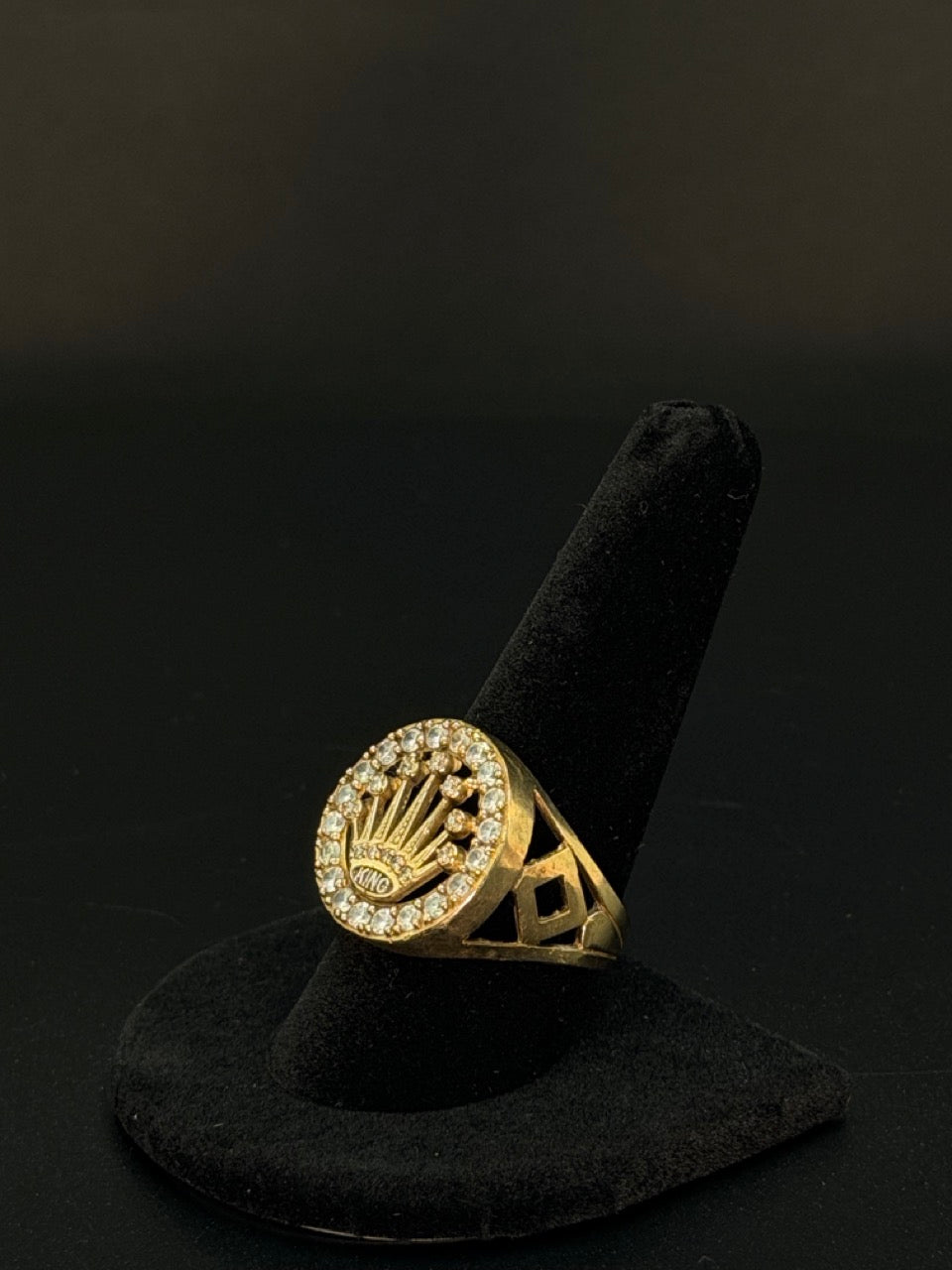 10K Gold King Crown Ring – 6.6g, Sz 11 | DD Pawn Loans