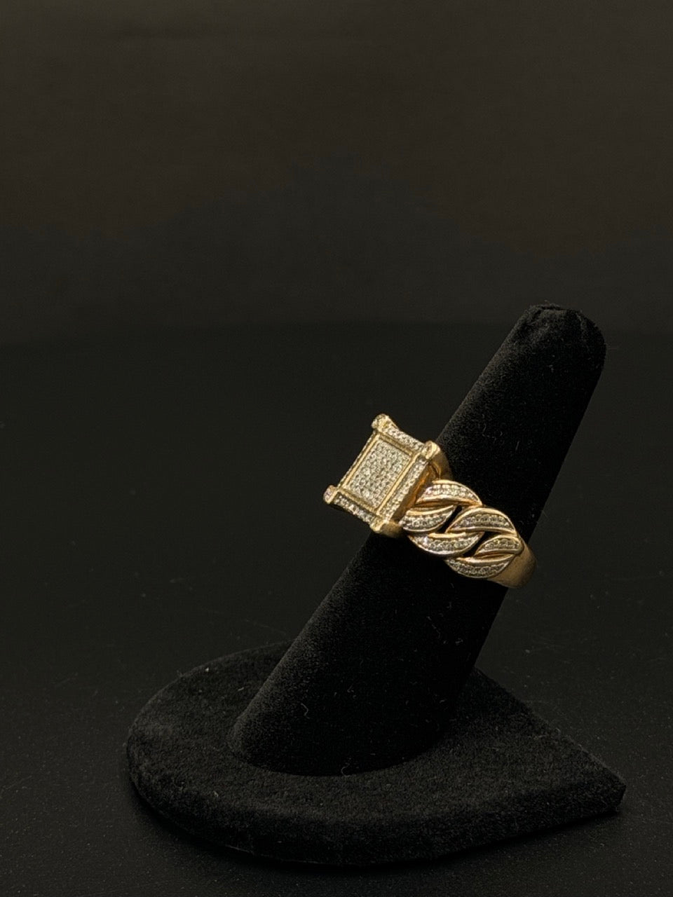 10K Diamond Fashion Ring – Sz 6, 7.2g | DD Pawn Loans