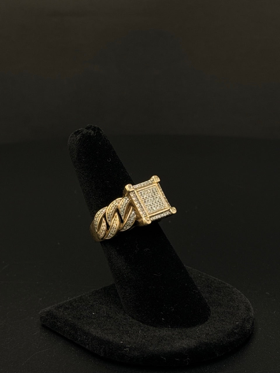 10K Diamond Fashion Ring – Sz 6, 7.2g | DD Pawn Loans