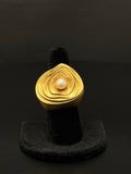 18K Vintage Cluster Ring – 24.1g, Sz 8 | DD Pawn Loans