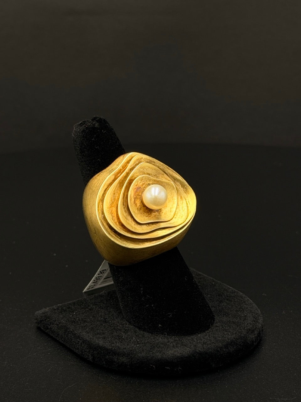 18K Vintage Cluster Ring – 24.1g, Sz 8 | DD Pawn Loans