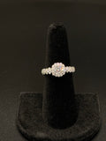 2 CTW Diamond Halo Ring – 14K White Gold | DD Pawn Loans