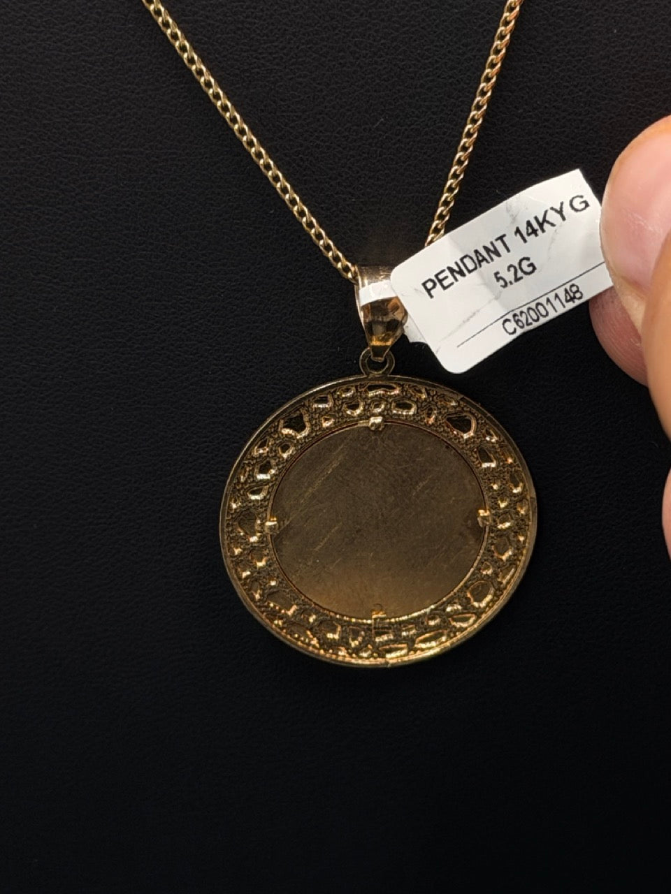 14K Hebrew Prayer Coin Pendant – 5.2g | DD Pawn Loans