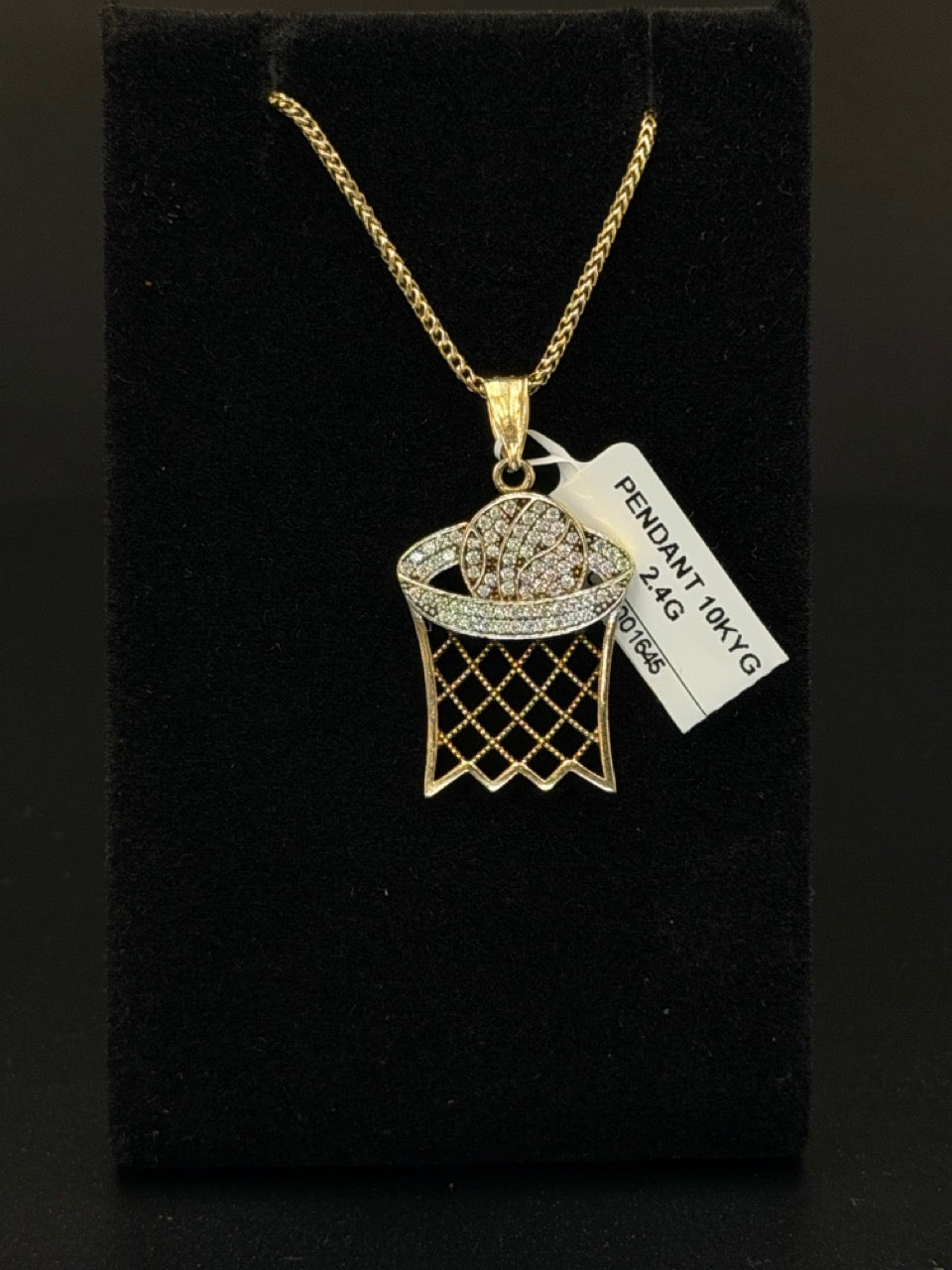 10K Basketball Hoop Pendant – 2.4g | DD Pawn Loans