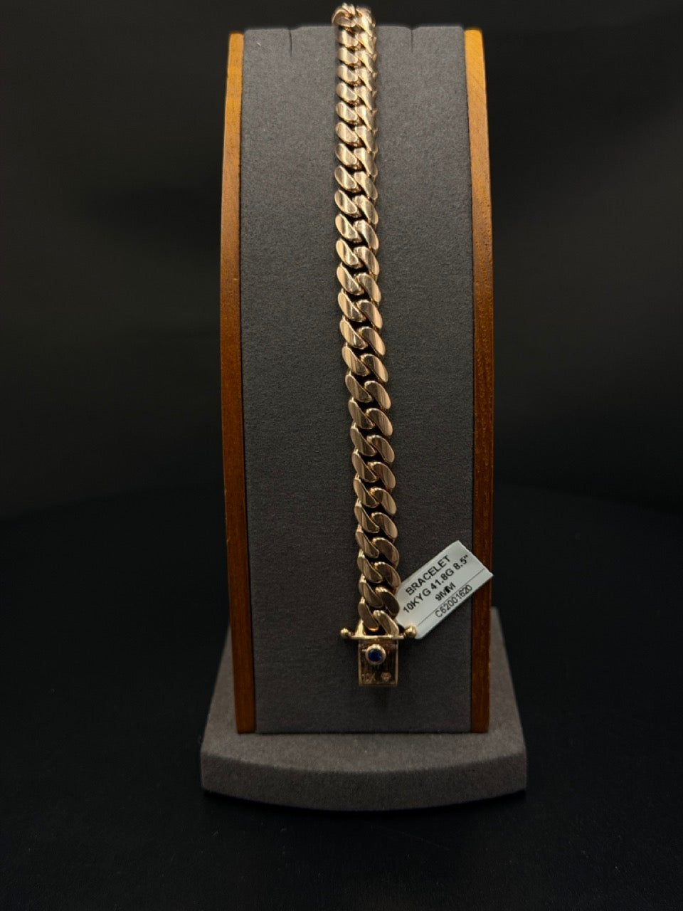 10K Rose Gold Cuban Bracelet – 41.8g | DD Pawn Loans
