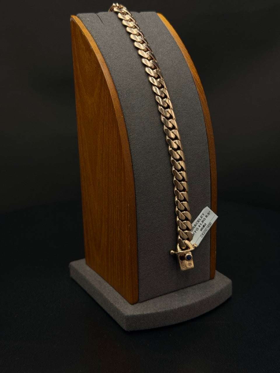 10K Rose Gold Cuban Bracelet – 41.8g | DD Pawn Loans