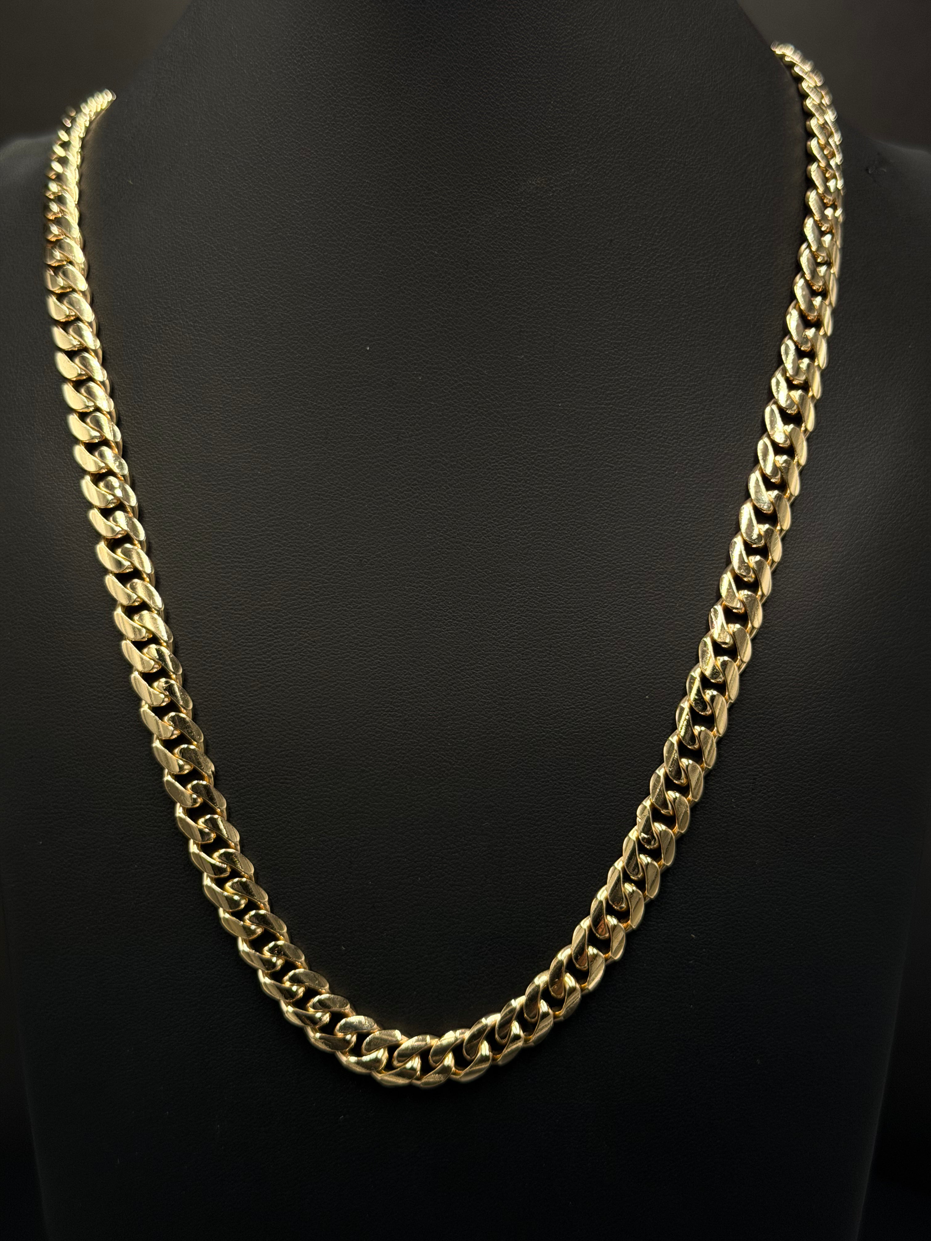 86g 10K Cuban Link Chain – 28” 7mm | DD Pawn Loans
