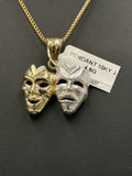 10K Theater Masks Pendant – 4.6g | DD Pawn Loans