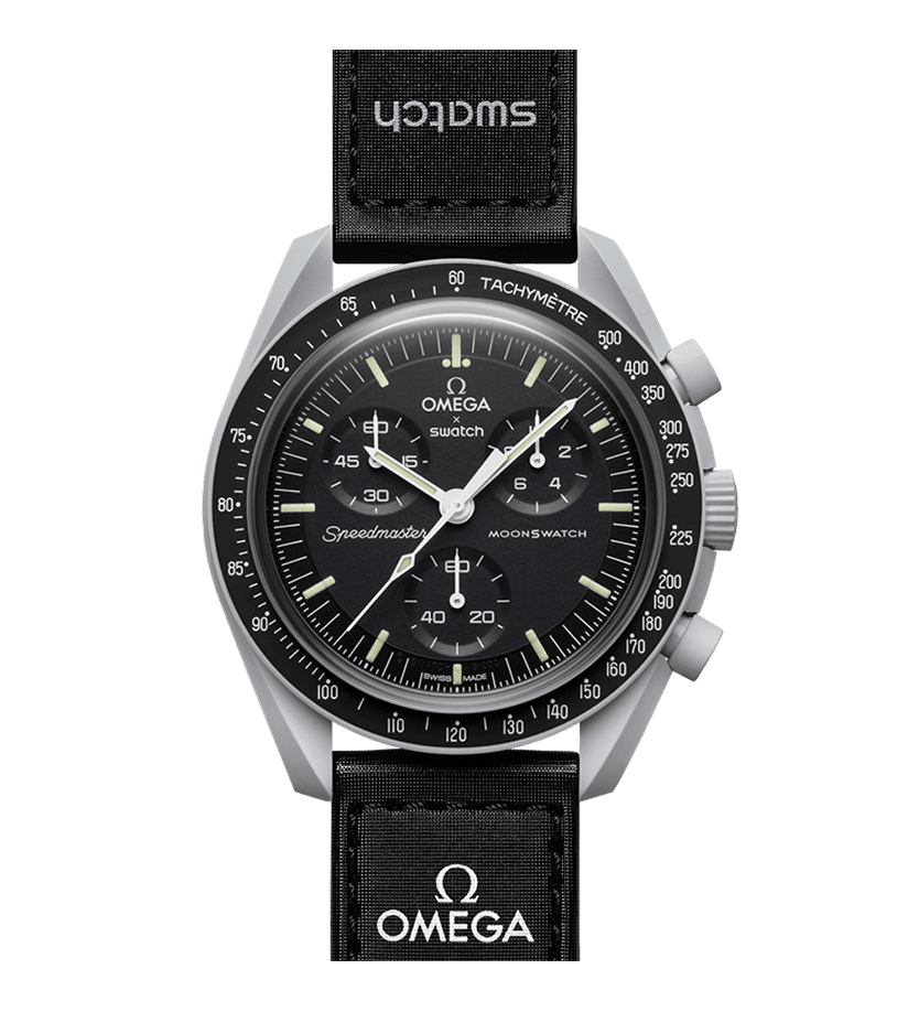 Omega x Swatch MoonSwatch Mission to the Moon SO33M100 gray Bioceramic chronograph
