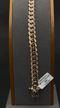 Rose Gold Cuban Bracelet – 10K, 41.8g | DD Pawn Loans