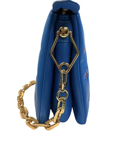 Louis Vuitton Coussin PM Blue Red Lambskin Gold Chain – Limited Edition – photo 6