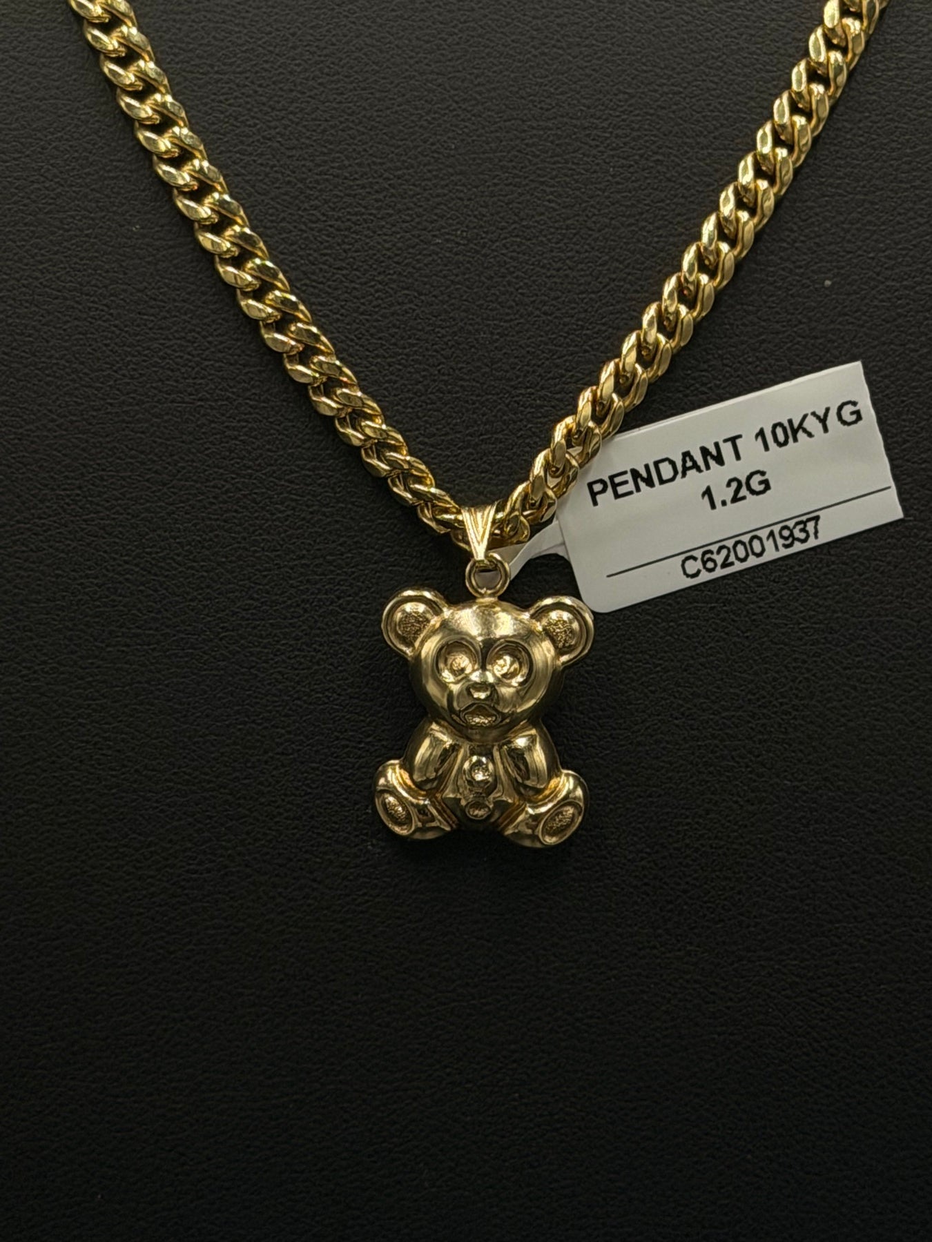 10K Gold Teddy Bear Pendant – 1.2g | DD Pawn Loans