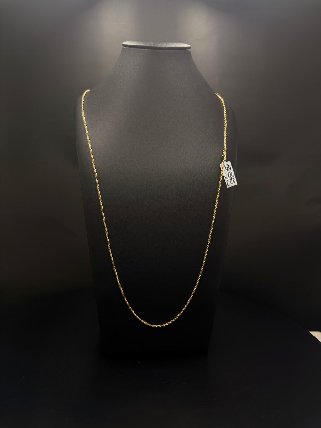 14K Gold Diamond-Cut Rope Chain – 6.3g, 30" | DD Pawn Loans