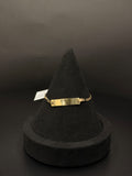 14K Yellow Gold ID Bar Bracelet 2.6 Grams — photo 1
