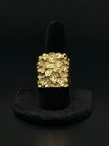 14K Gold Nugget Ring Size 9 – 21.8g