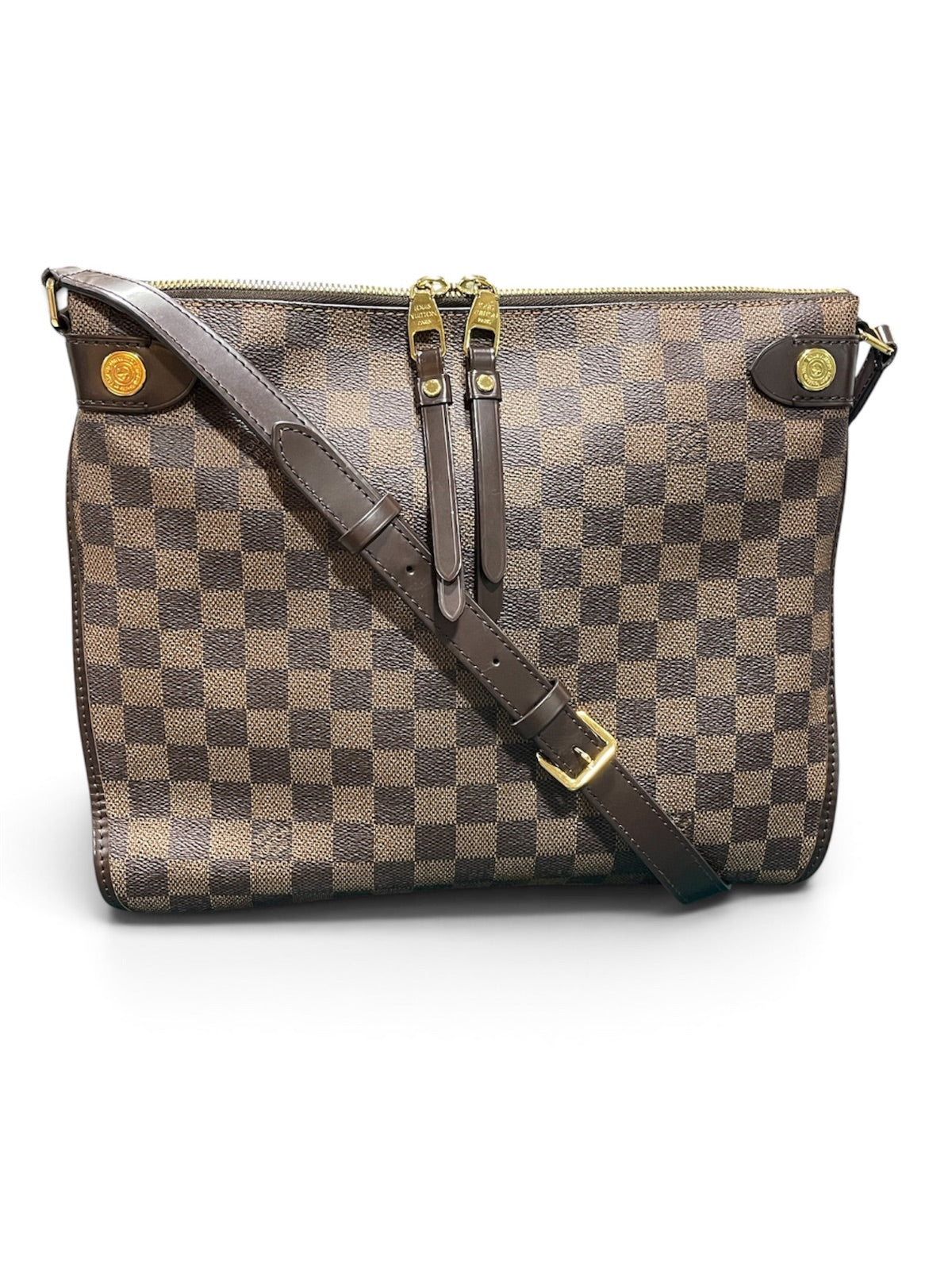 Louis Vuitton Damier Ebene Canvas Crossbody Bag