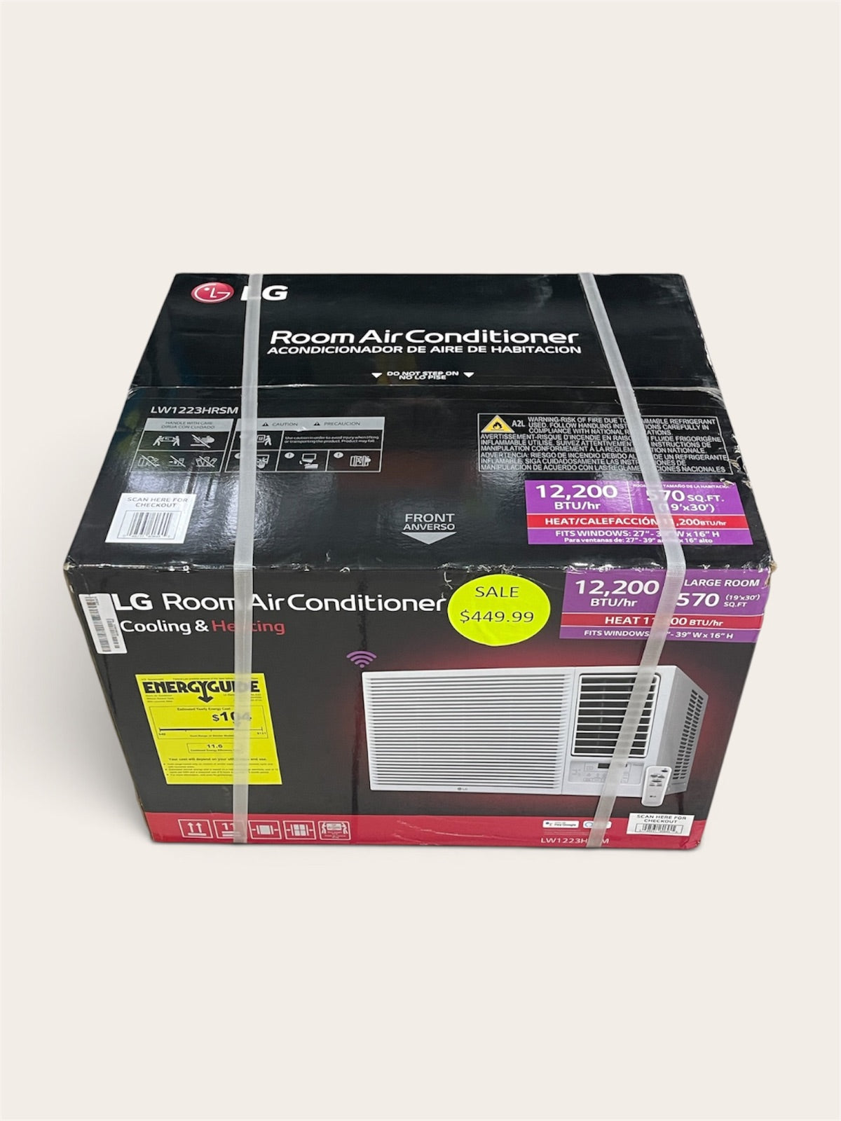 LG 12,200 BTU Window AC with Heat | DD Pawn Loans