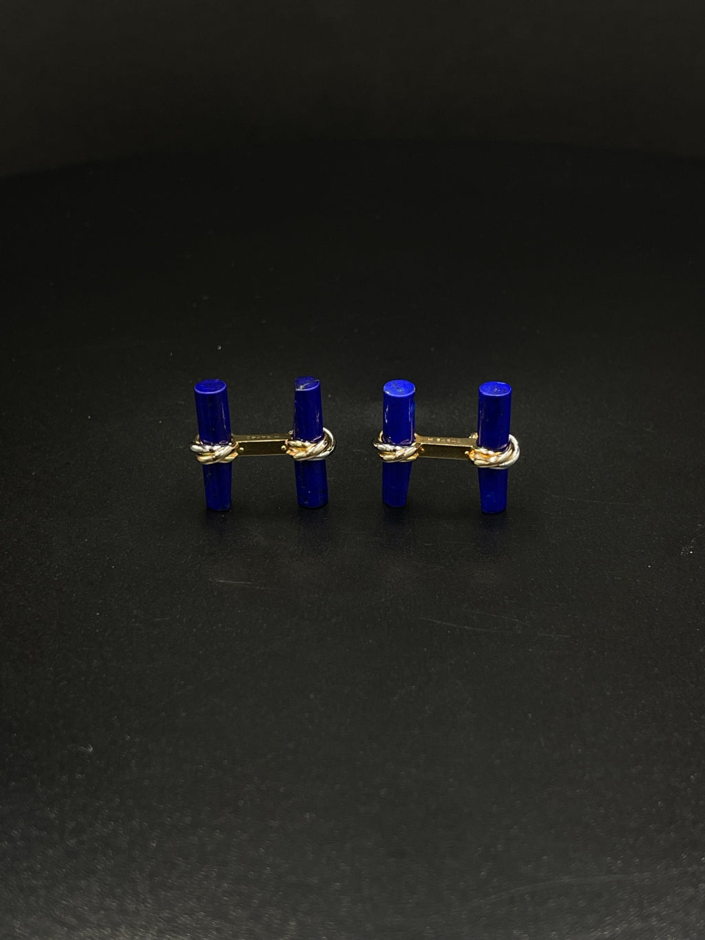 14K Gold Lapis Lazuli Cufflinks – 10.5g | DD Pawn Loans