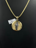 14K Gold Saint Jude Medal Pendant for Sale Pre-Owned